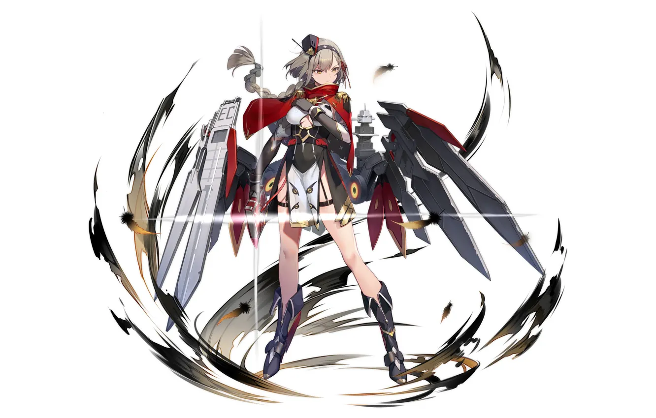 Photo wallpaper girl, Eagle, sexy, cleavage, long hair, dress, brown hair, boobs