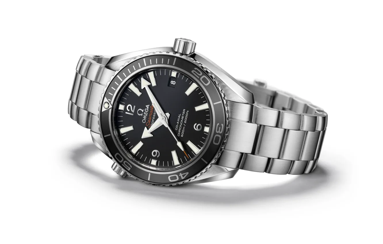 Photo wallpaper Omega, watch, clock, omega seamaster
