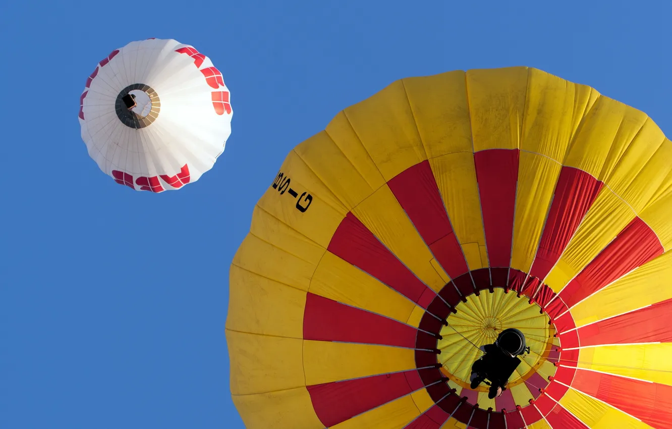 Photo wallpaper the sky, balls, sport
