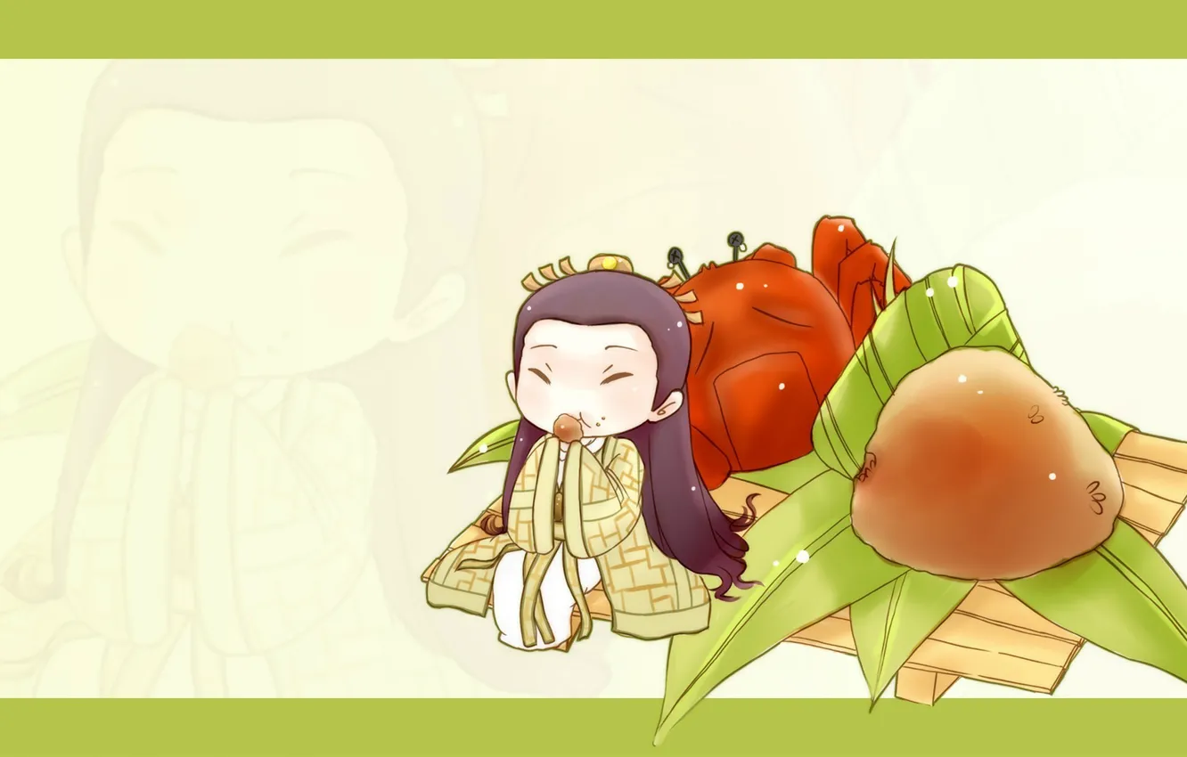 Photo wallpaper food, minimalism, Japan, art, kimono