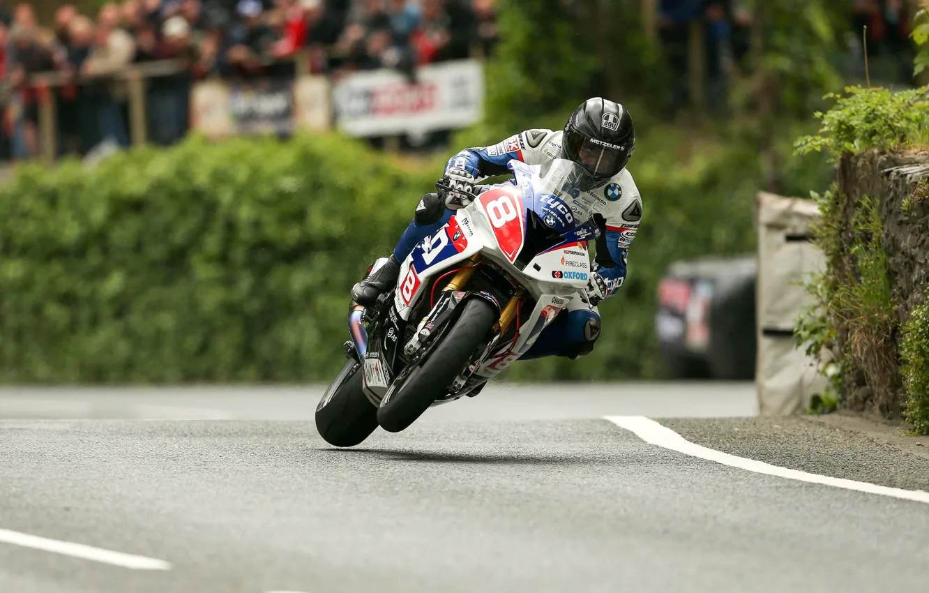 Photo wallpaper Isle of Man, Guy Martin, Street racing