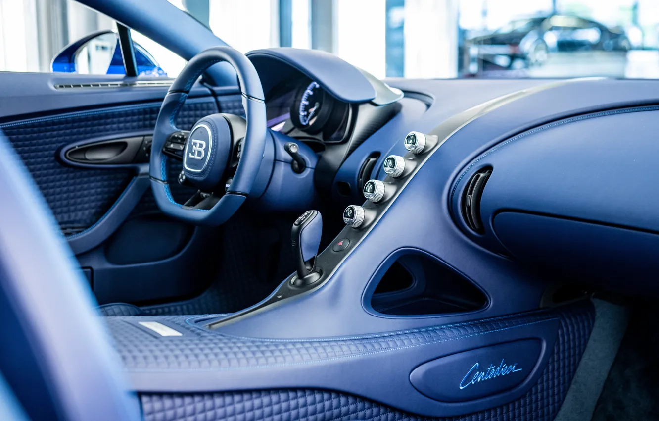 Photo wallpaper Bugatti, dashboard, torpedo, One hundred and ten, Bugatti Centodieci