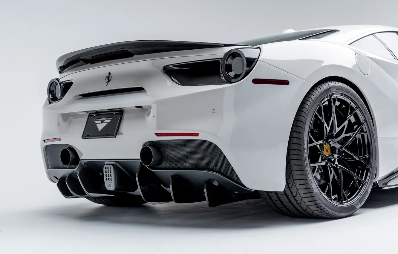 Photo wallpaper Ferrari, 488, Vorsteiner Ferrari 488 Diavolo Aero Program