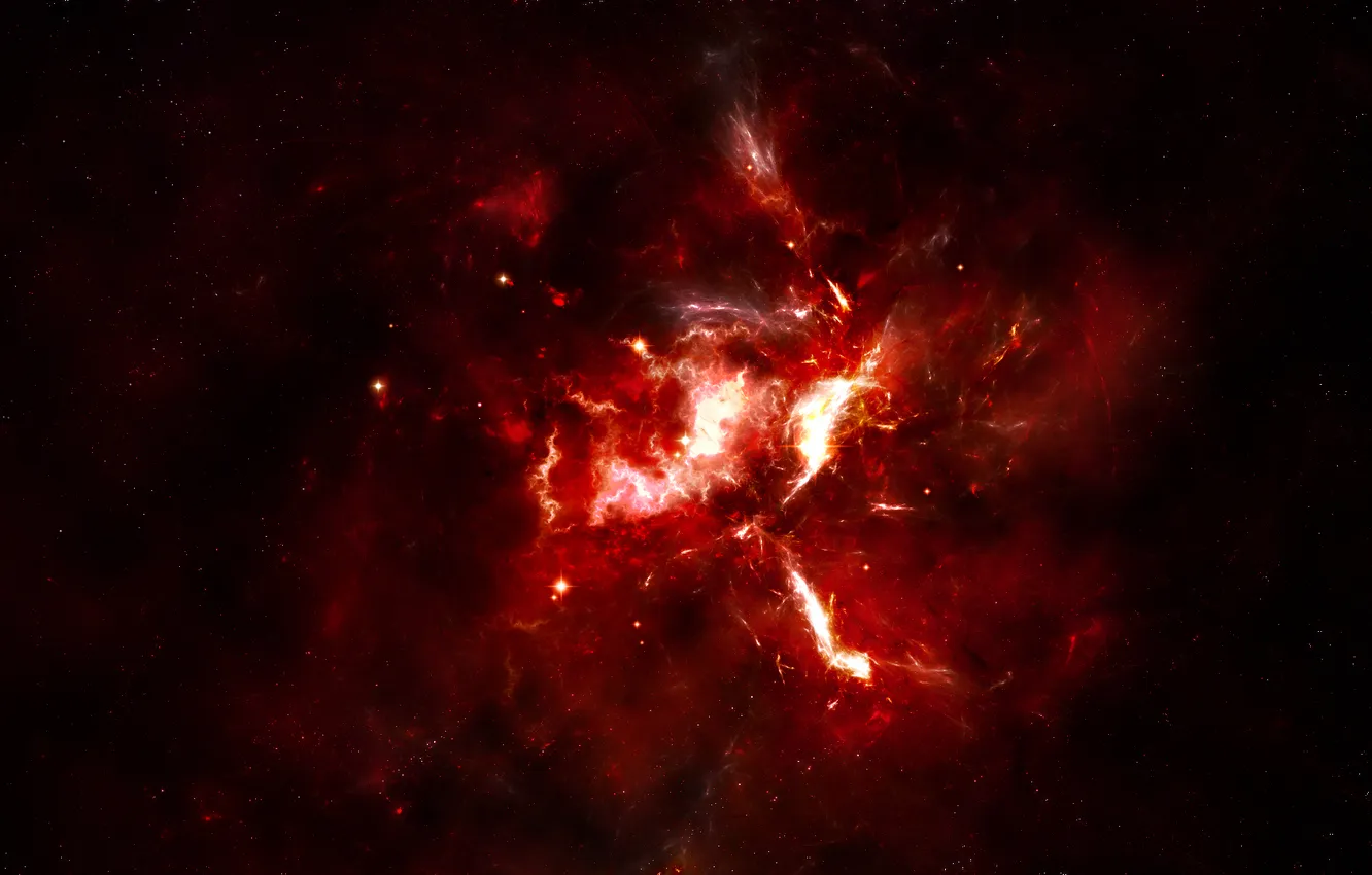 Photo wallpaper stars, light, nebula, constellation, nebula, born of a star