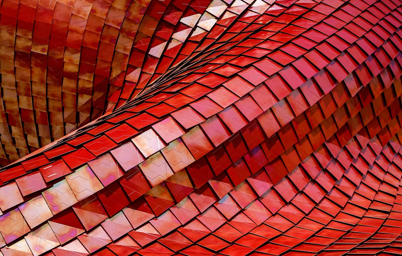 Photo wallpaper abstraction, texture, architecture, Expo Milano 2015