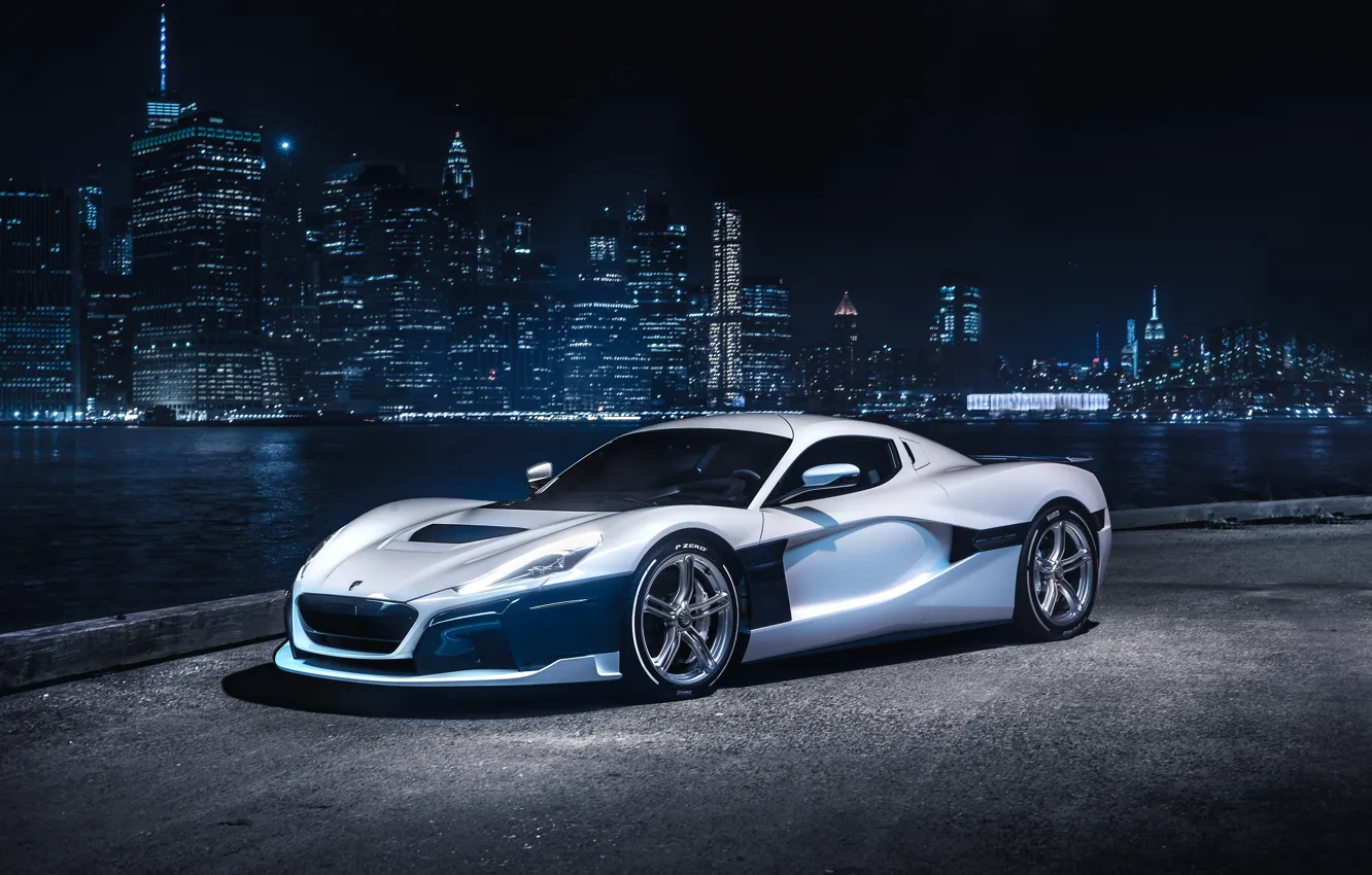 Photo wallpaper Rimac, hypercar, Concept Two, Rimac C_Two