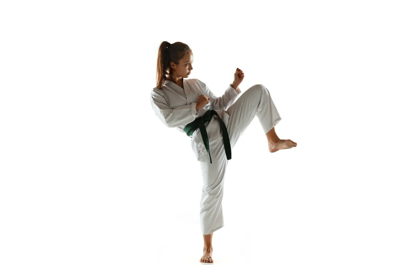 Photo wallpaper hand, kimono, confident, junior, practicing