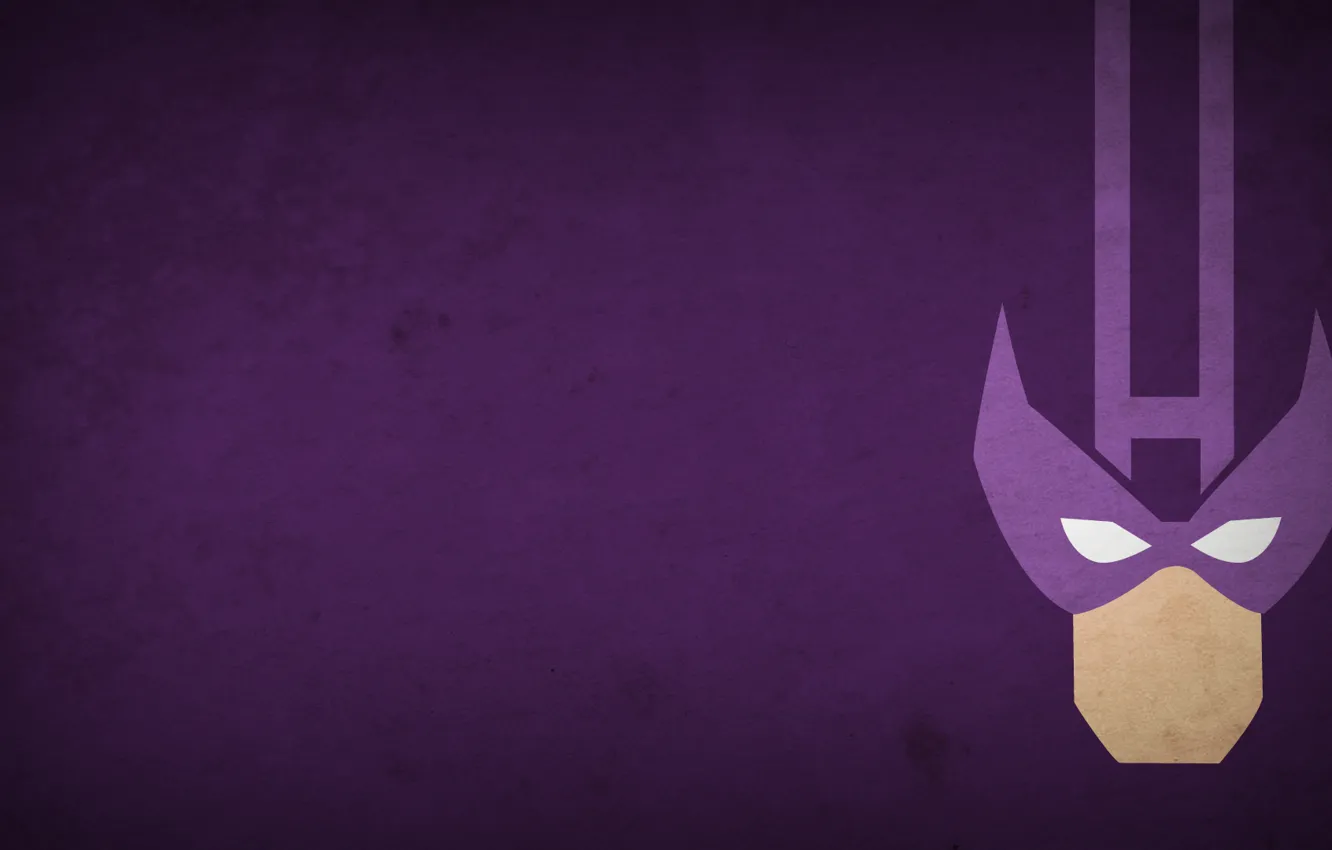 Photo wallpaper figure, minimalism, hero, 1920x1080, hero, picture, Hawkeye, Minimalism