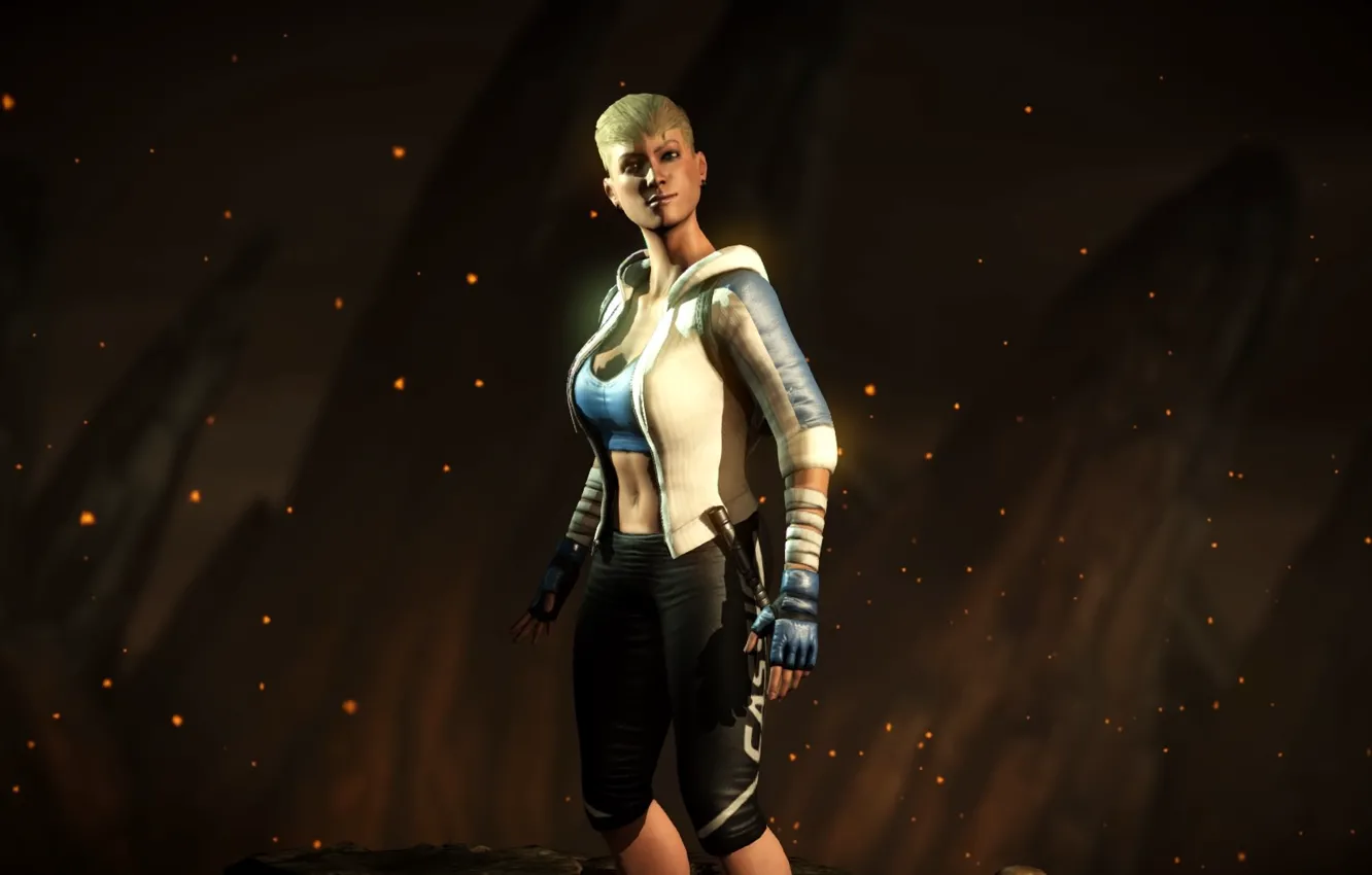Photo wallpaper Mortal Kombat, Mortal Kombat 10, Cassie Cage