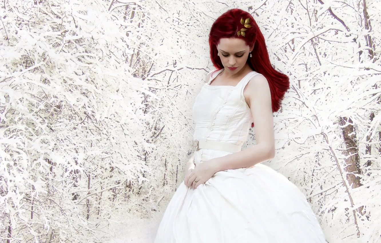 Photo wallpaper girl, style, background