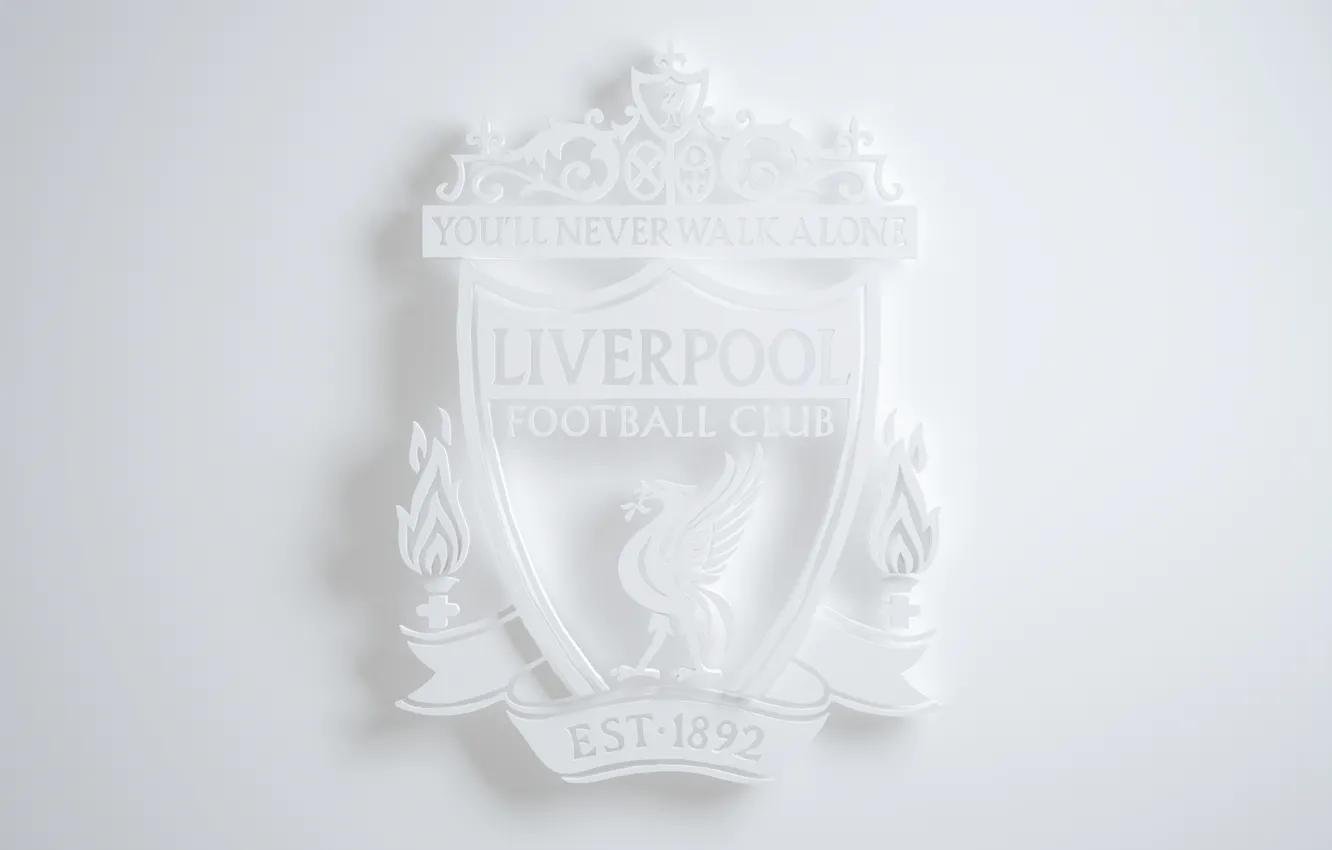 Photo wallpaper wallpaper, sport, logo, football, Liverpool FC