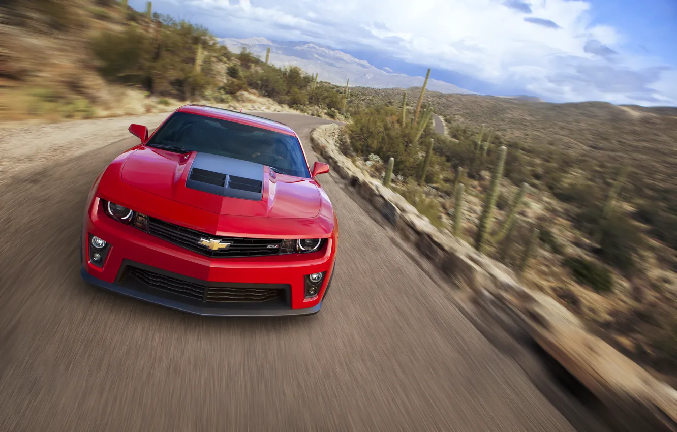 Photo wallpaper machine, sport, car, cars, 2012 Chevrolet Camaro ZL1