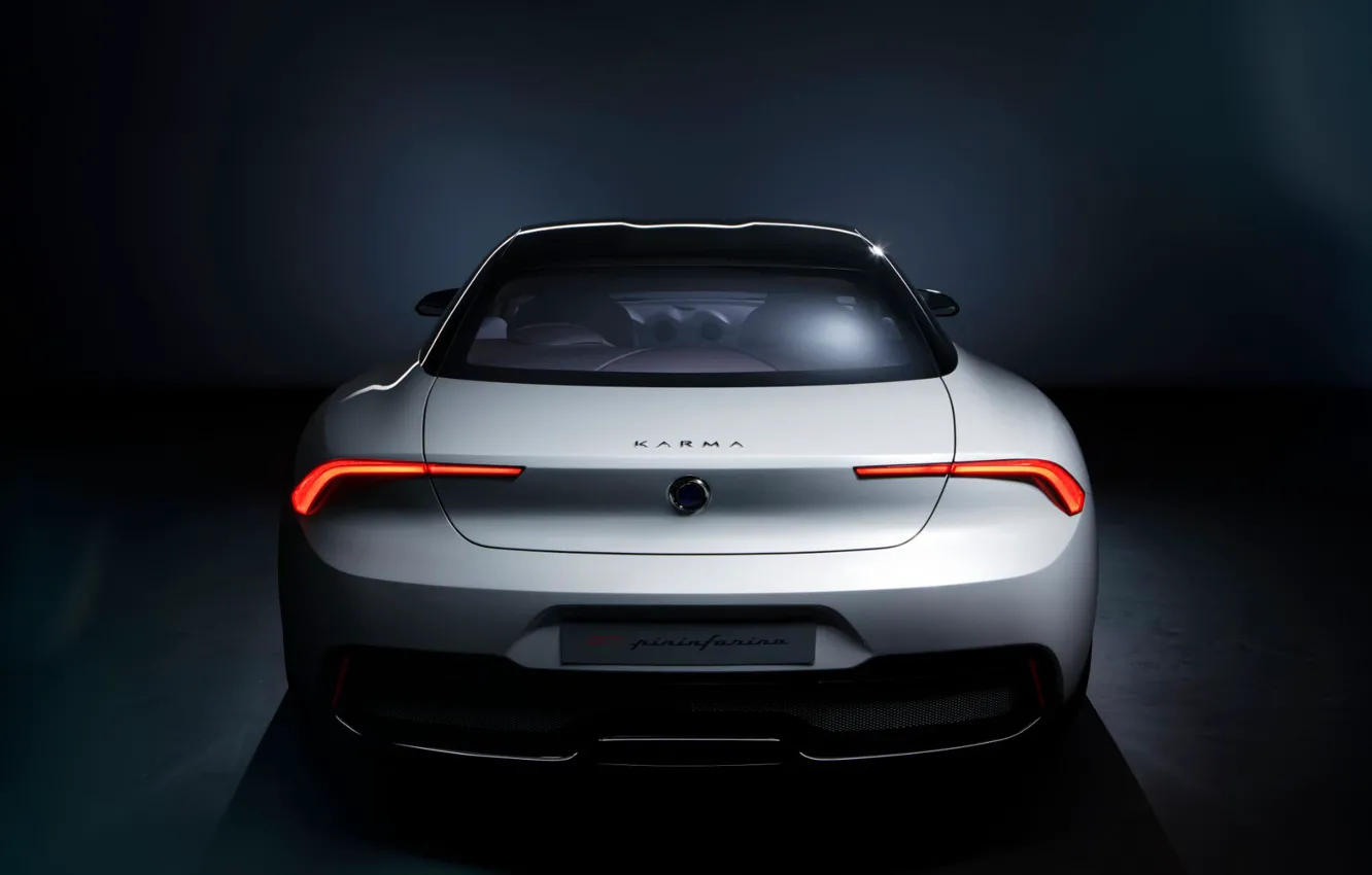 Photo wallpaper Rear view, 2020, Karma Pininfarina GT