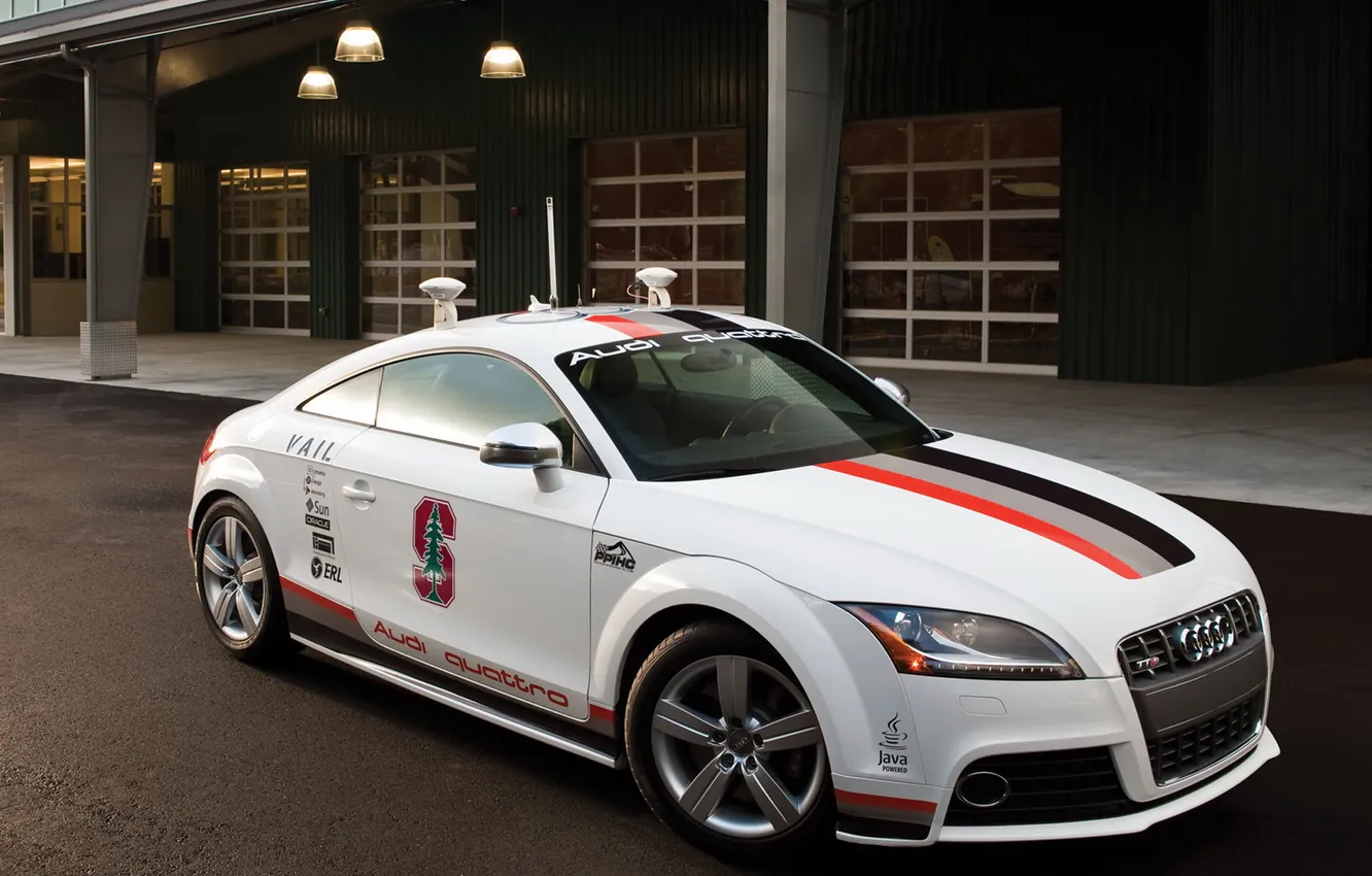 Photo wallpaper Audi, TTS, Autonomus