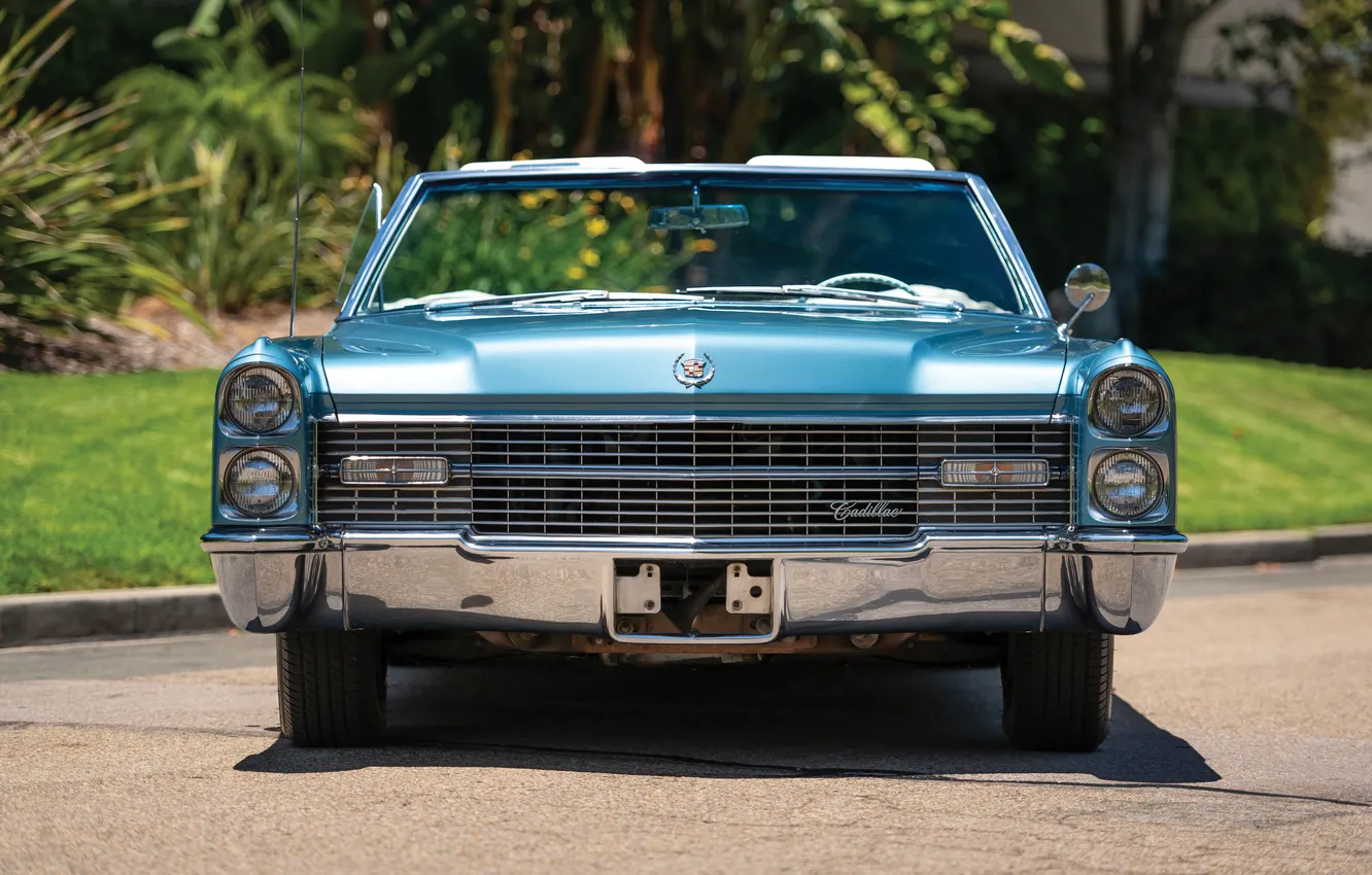 Photo wallpaper Eldorado, Cadillac, 1966, retro cars, Convertible, Fleetwood, Retro Cars, Cadillac Fleetwood Eldorado