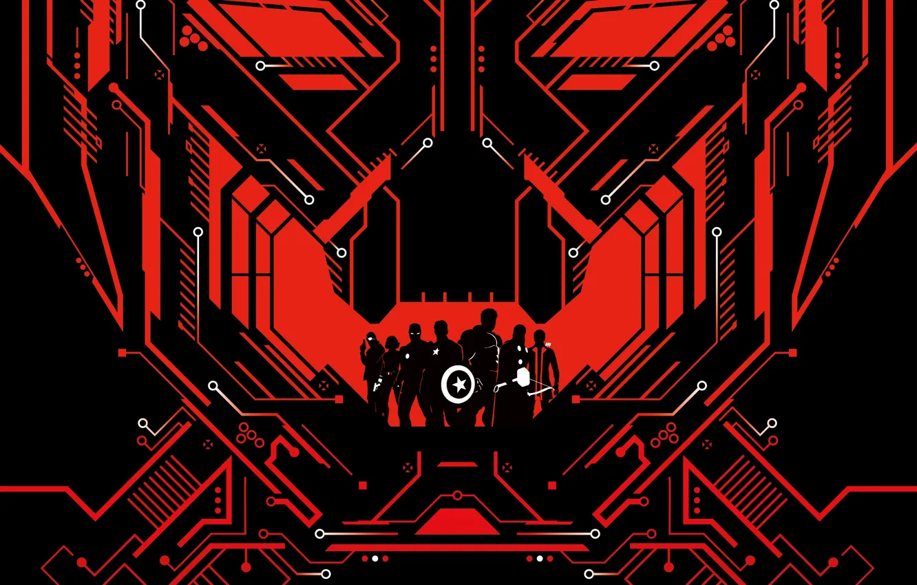 Photo wallpaper Scarlett Johansson, Heroes, Superheroes, Hulk, Iron Man, The, Marvel, men