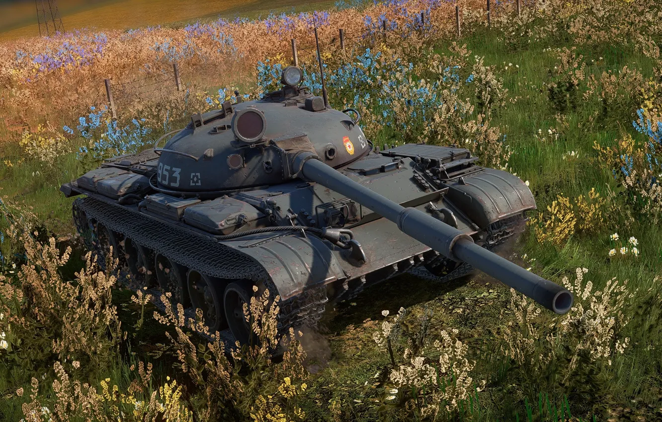 Photo wallpaper USSR, main battle tank, THE T-62A