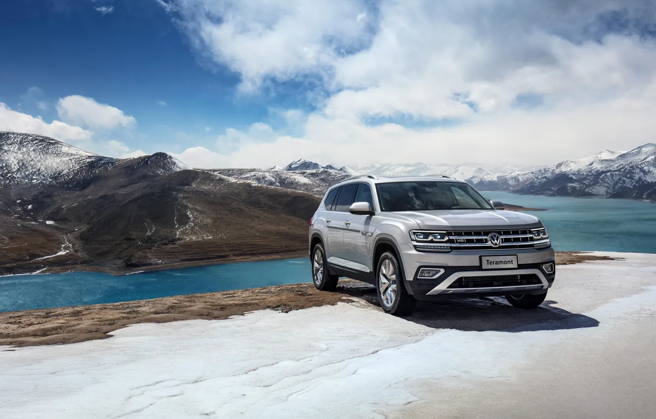 Photo wallpaper Volkswagen, 2018, crossover, SUV, Atlas, Teramont