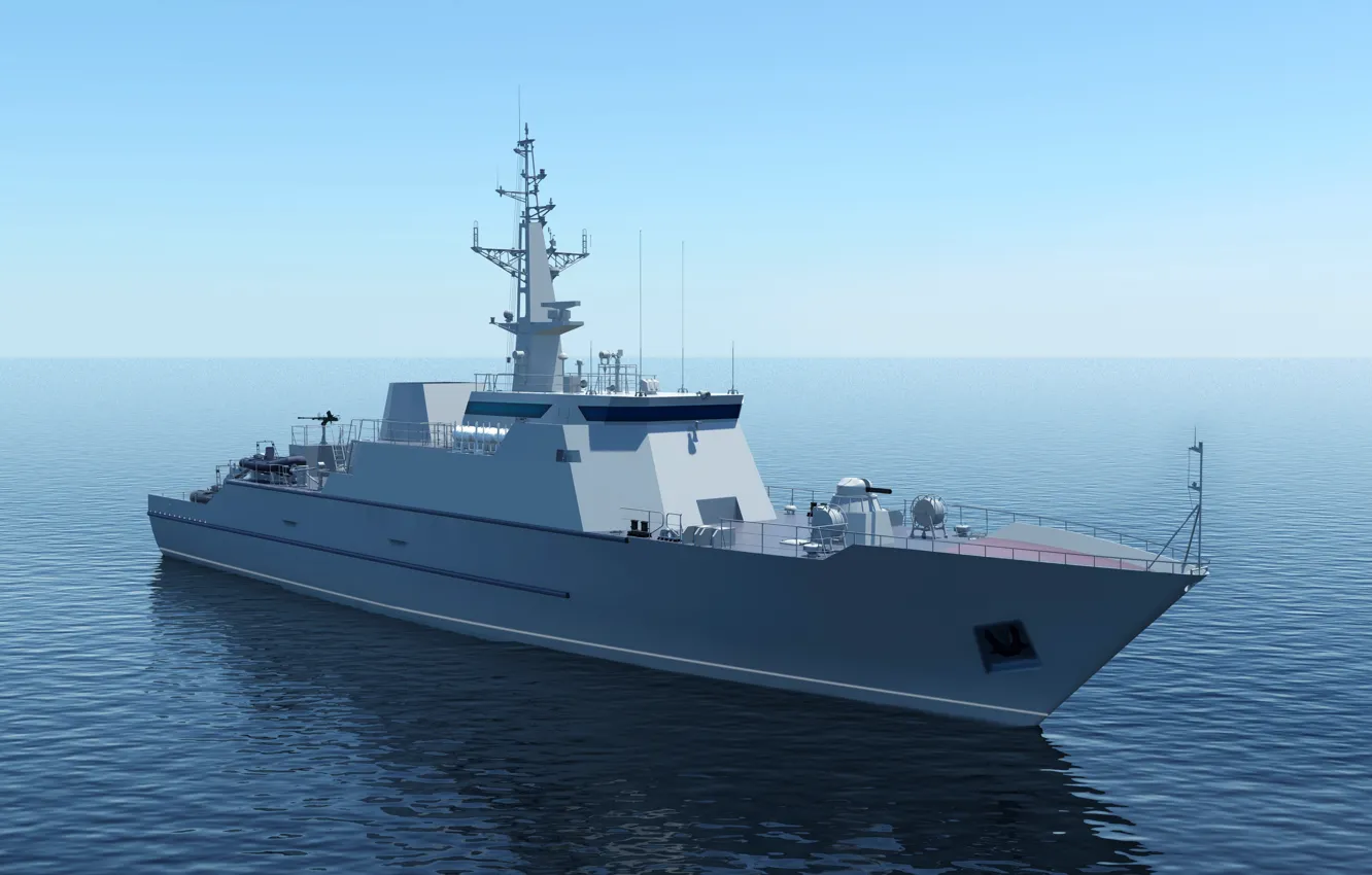 Photo wallpaper Navy, prototype, generation, new, basic, minesweeper