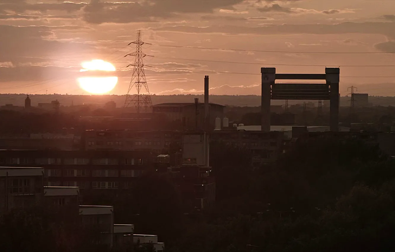 Photo wallpaper the city, misfits, scum