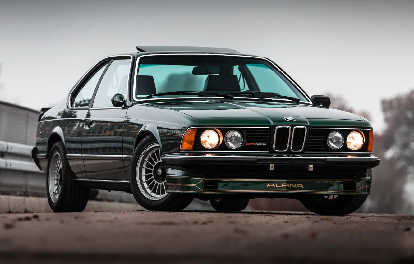 Photo wallpaper BMW, TURBO, E24, ALPINA, B7S