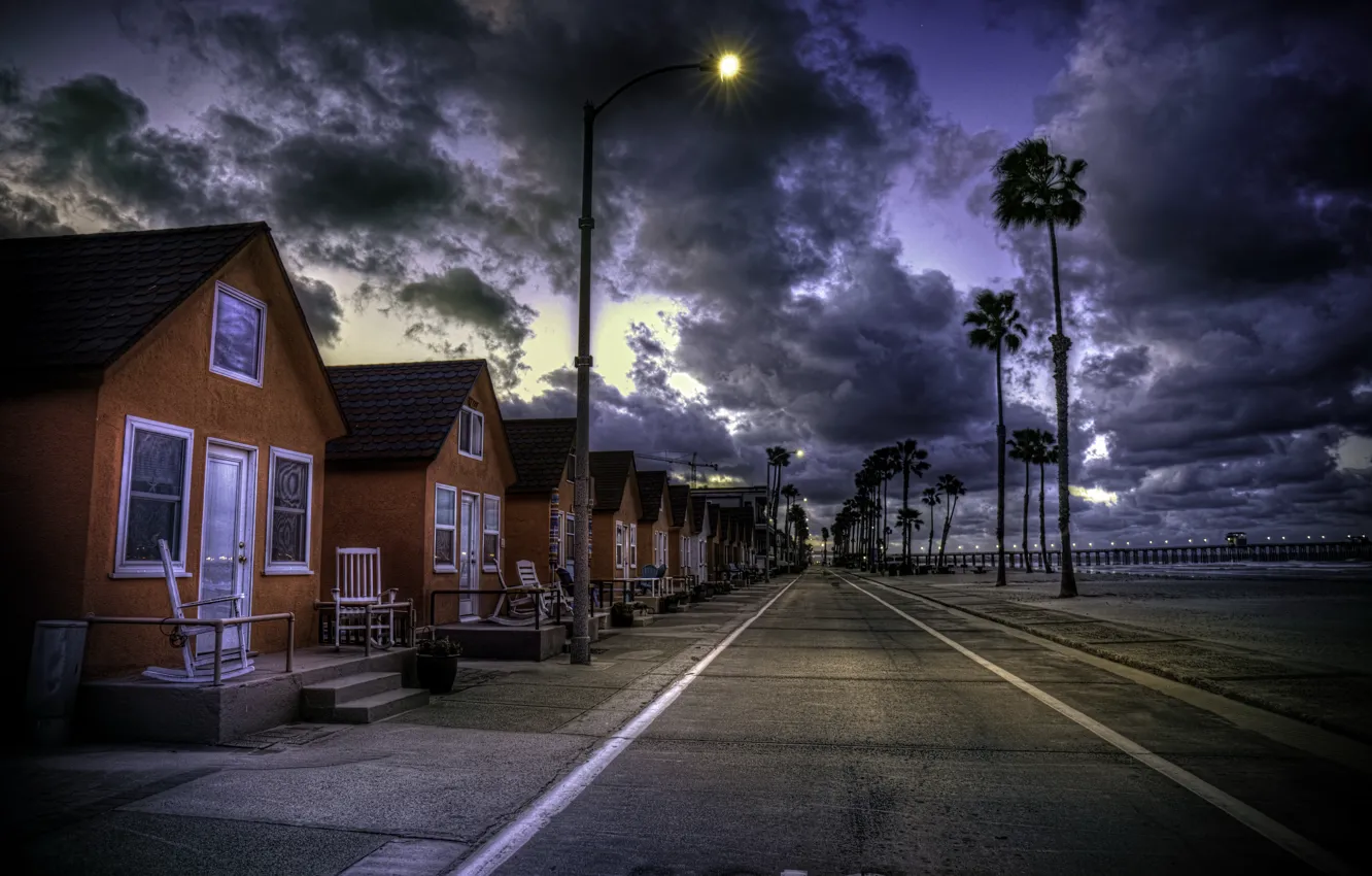 Photo wallpaper United States, California, Oceanside