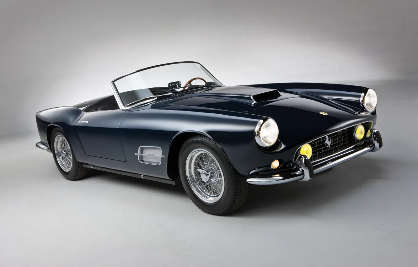 Photo wallpaper Ferrari, Ferrari, CA, Spyder, California, 1959, 250 GT, Long Wheelbase