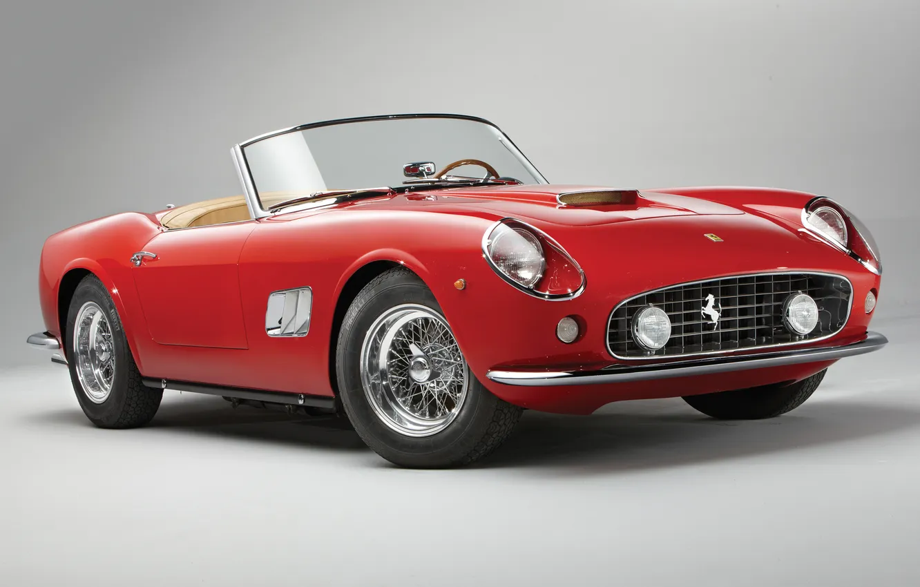 Photo wallpaper auto, retro, Ferrari, California, Spider, 250GT