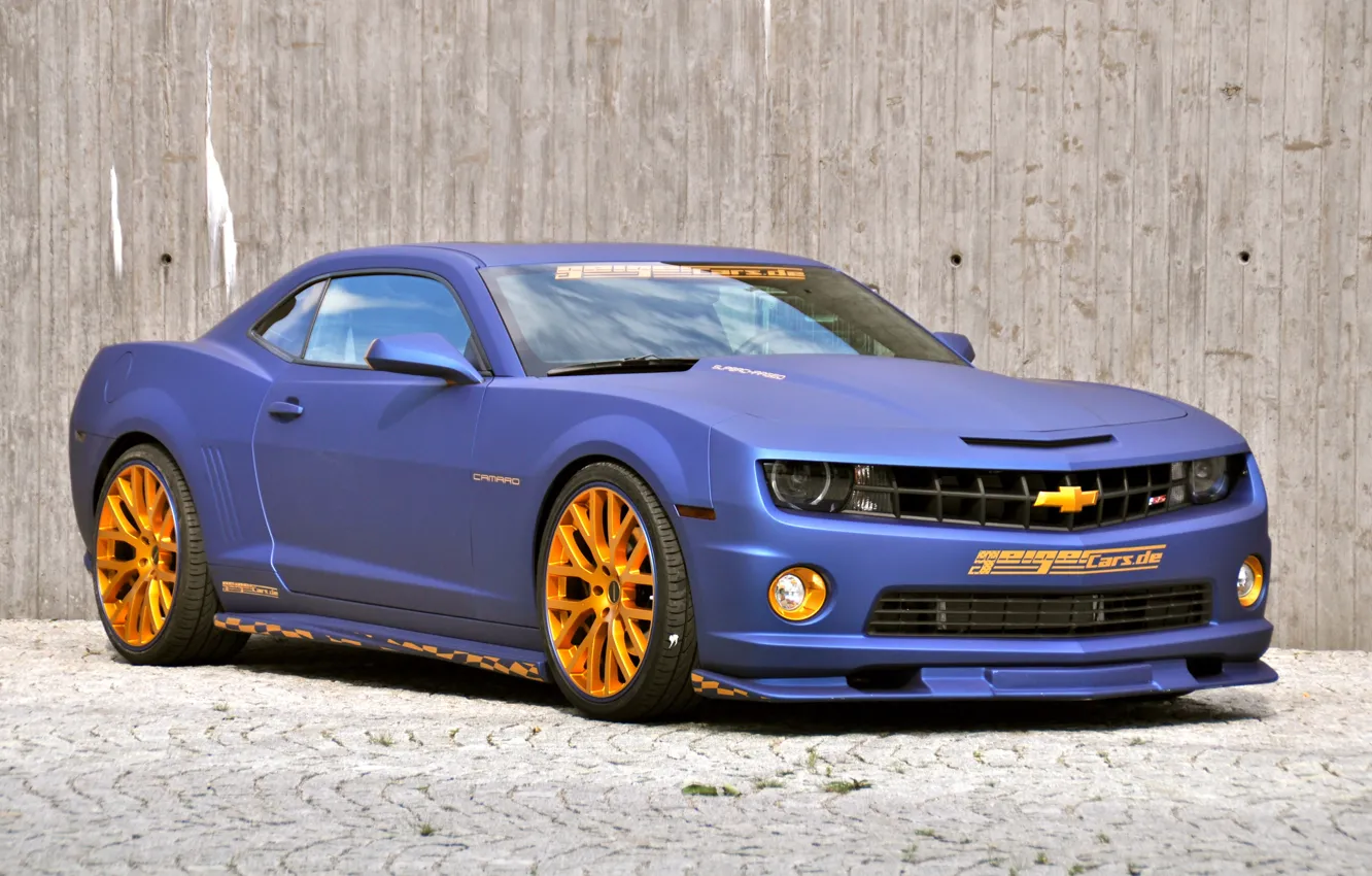 Photo wallpaper Chevrolet, Camaro, design, tuning, GeigerCars, 2SS