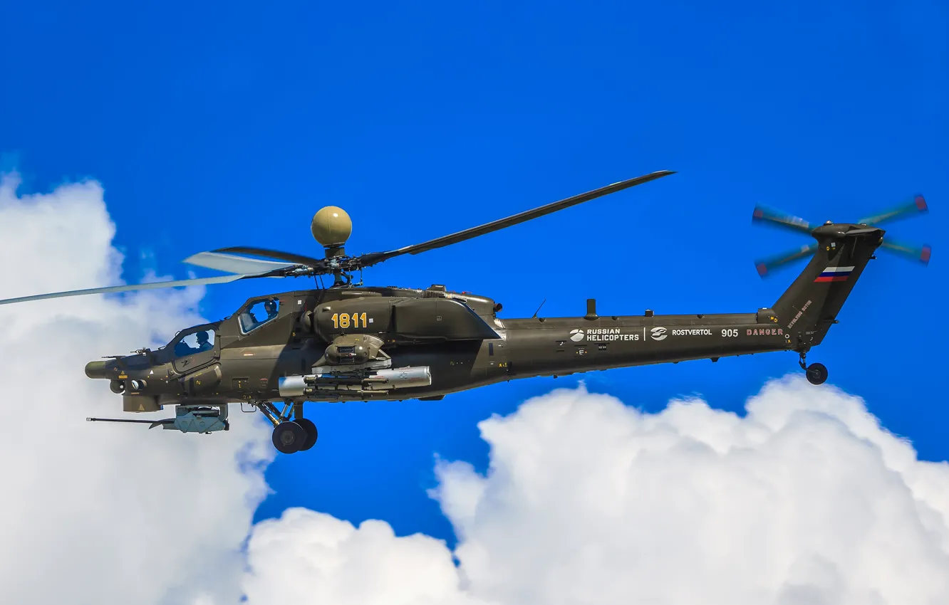 Photo wallpaper Mi-28, Attack helicopter, Mi-28NE