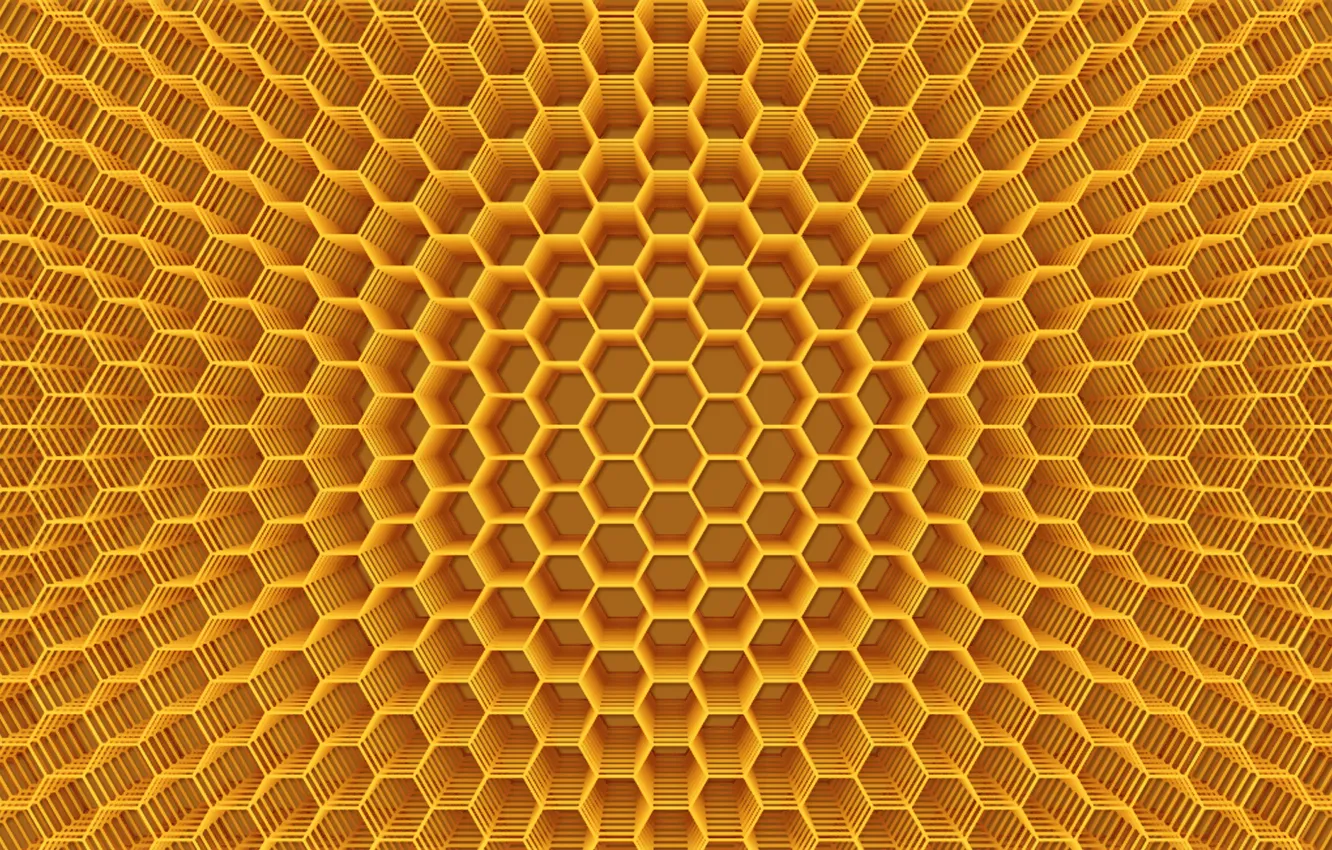 Photo wallpaper background, abstraction, Wallpaper, color, Cell, honey, the volume, figure