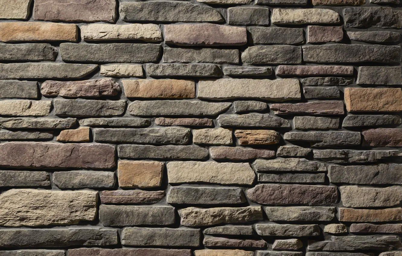 Photo wallpaper colors, wall, stones