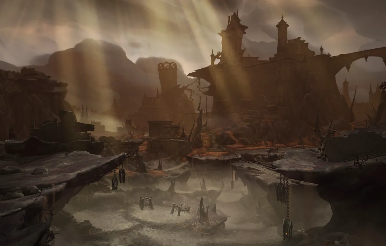 Photo wallpaper World of Warcraft, Var Kraft, shadowlands