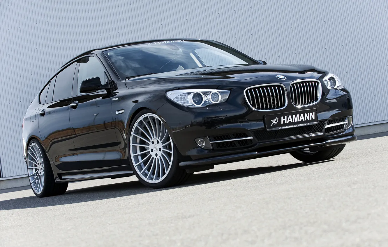 Photo wallpaper asphalt, BMW, Hamann, 2010, Gran Turismo, 550i, 5, F07