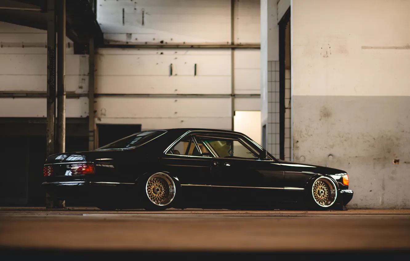 Photo wallpaper Coupe, w126, 560sec, facelift, c126