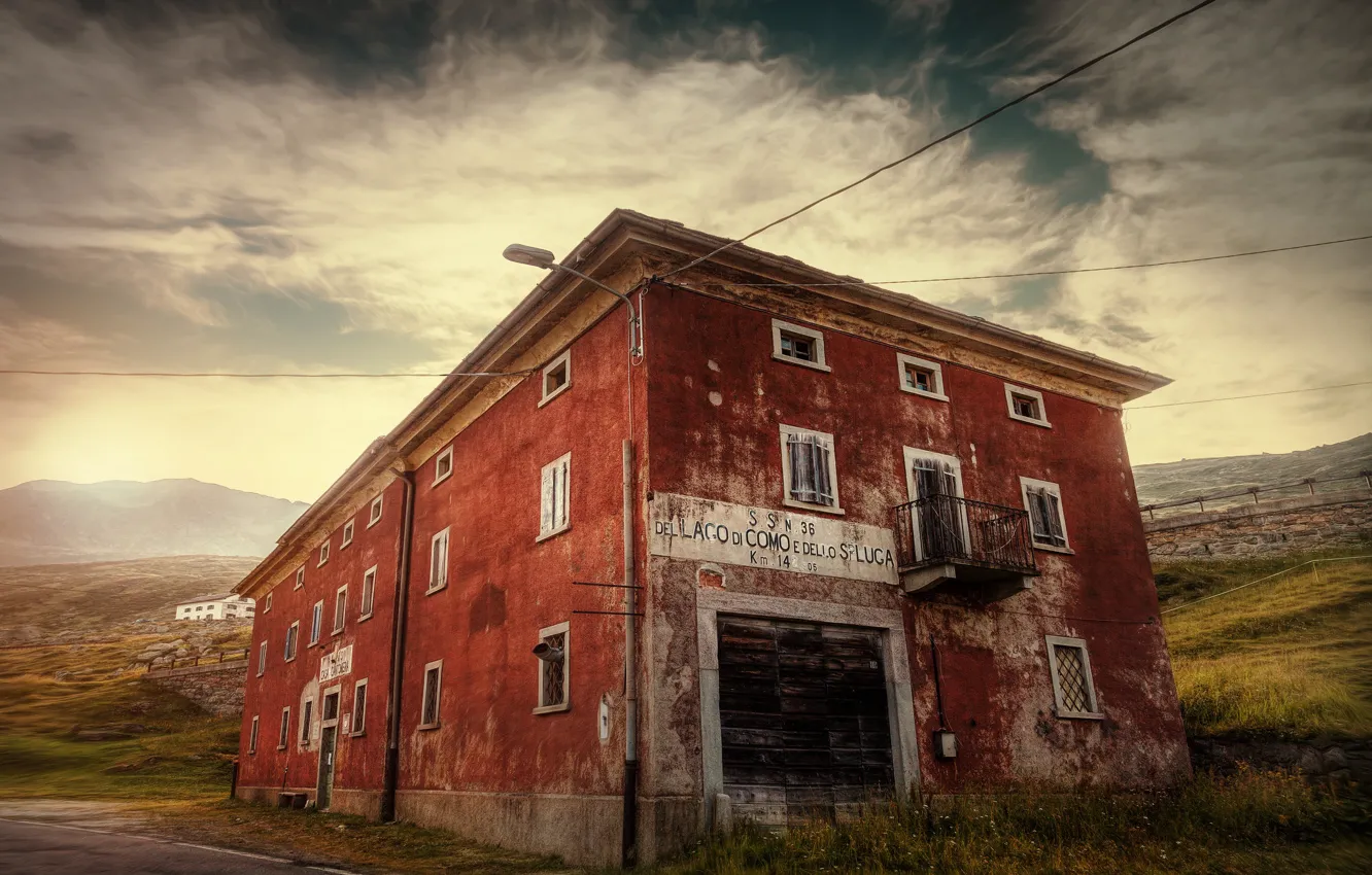 Photo wallpaper Italy, Lombardy, Stuetta