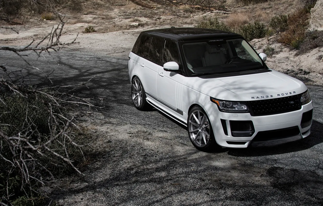 Photo wallpaper Land Rover, Range Rover, land Rover, range Rover, Vogue, 2015