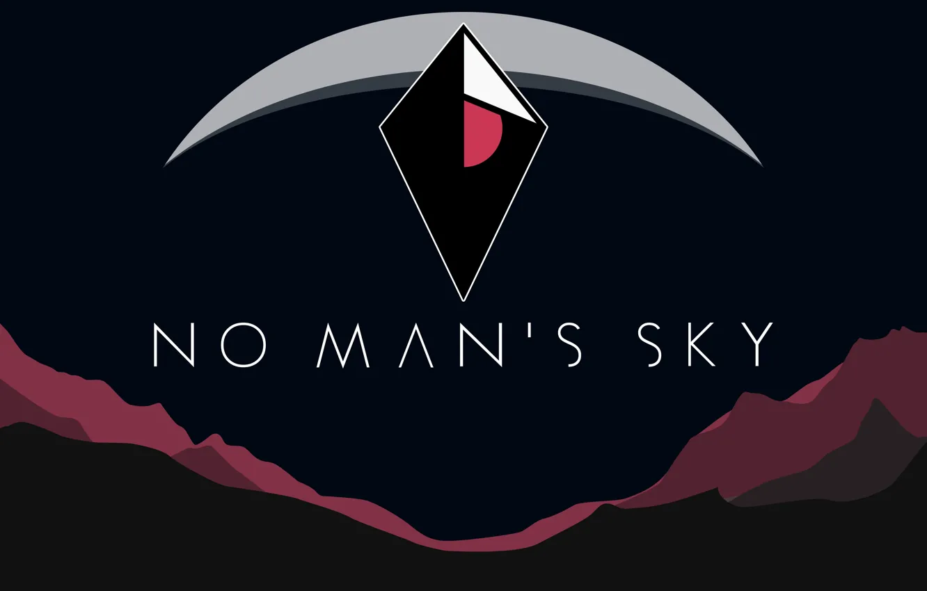 Photo wallpaper the game, poster, sci-fi, No Mans Sky