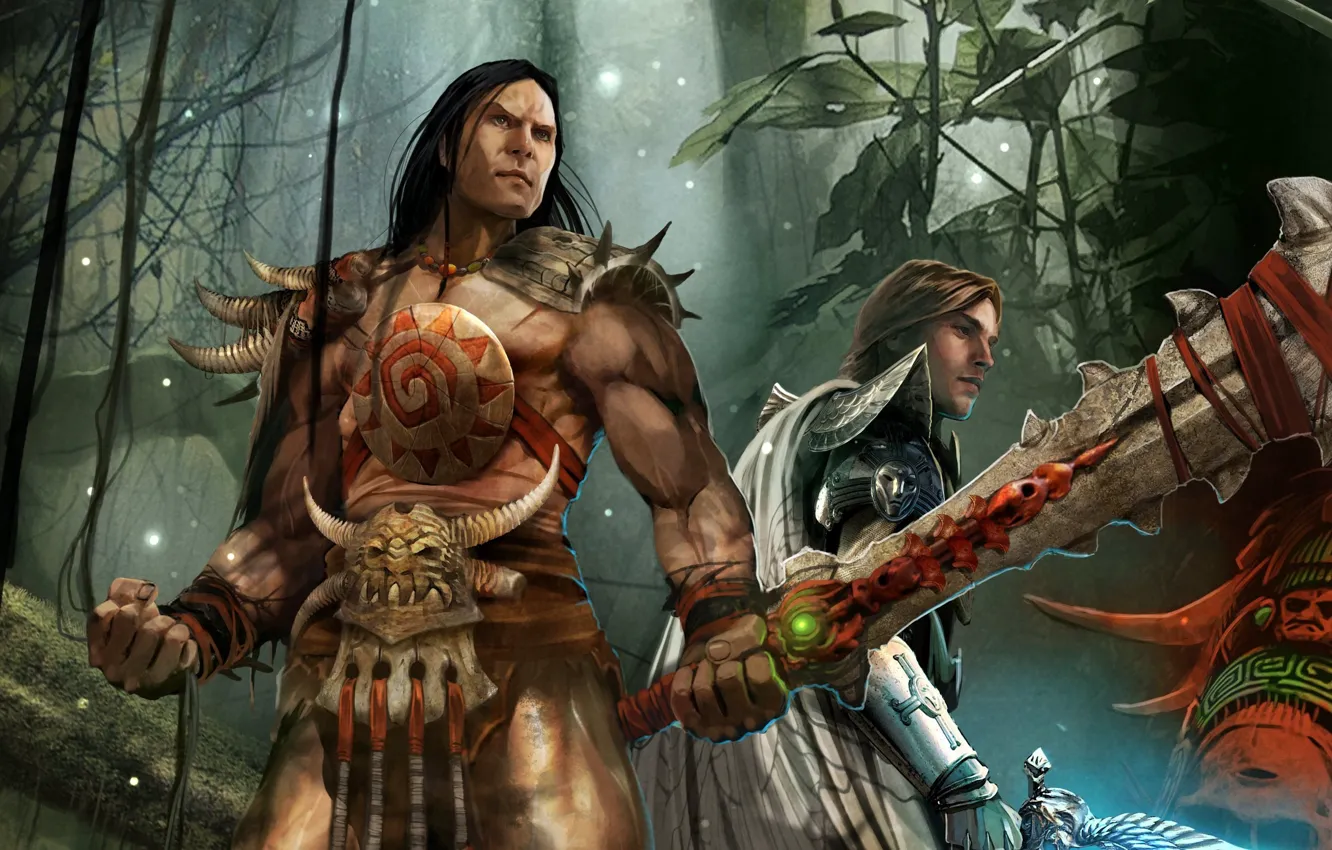 Photo wallpaper the game, sword, warrior, Kingdom, Firefly Studios, Stronghold, Stronghold Kingdoms