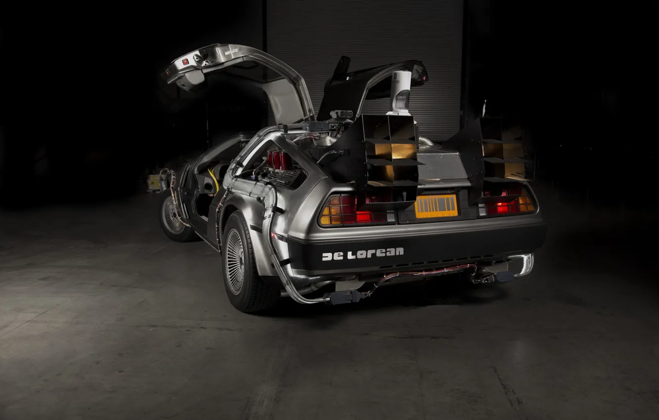 Photo wallpaper DeLorean, DMC, 1981, 80's
