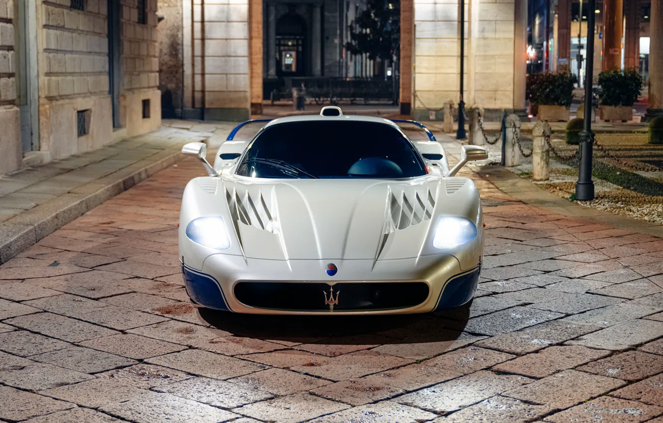 Photo wallpaper Maserati, front, MC12, Maserati MC12