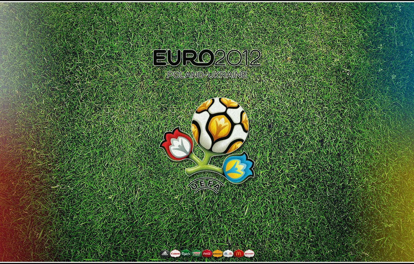 Photo wallpaper lawn, football, sport, EURO2012