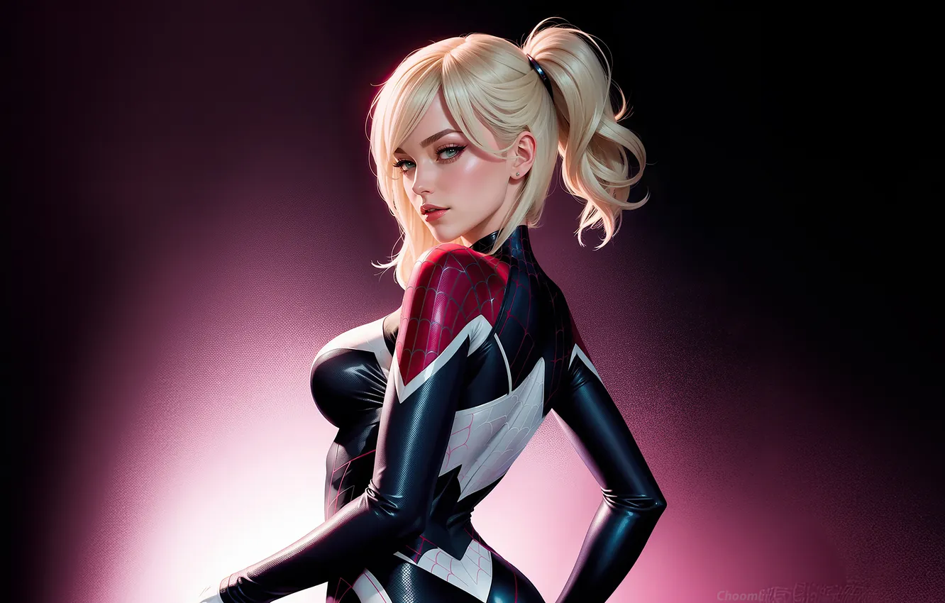 Photo wallpaper radiant, Gwen Stacy, heroine