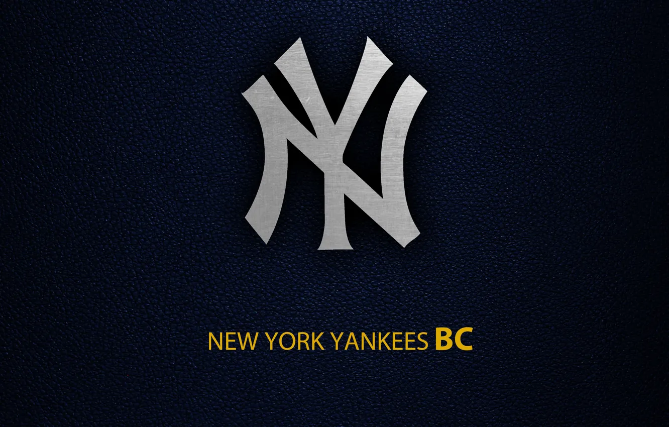 Photo wallpaper wallpaper, sport, logo, baseball, New York Yankees