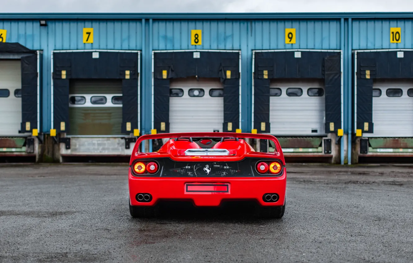 Photo wallpaper Ferrari, 1996, F50, Ferrari F50