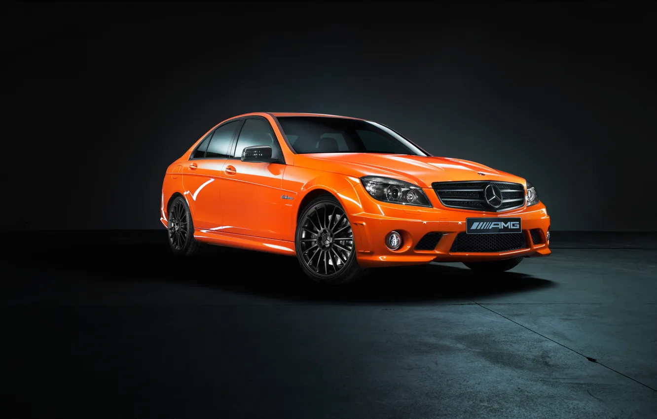 Photo wallpaper Mercedes-Benz, Australia, C63