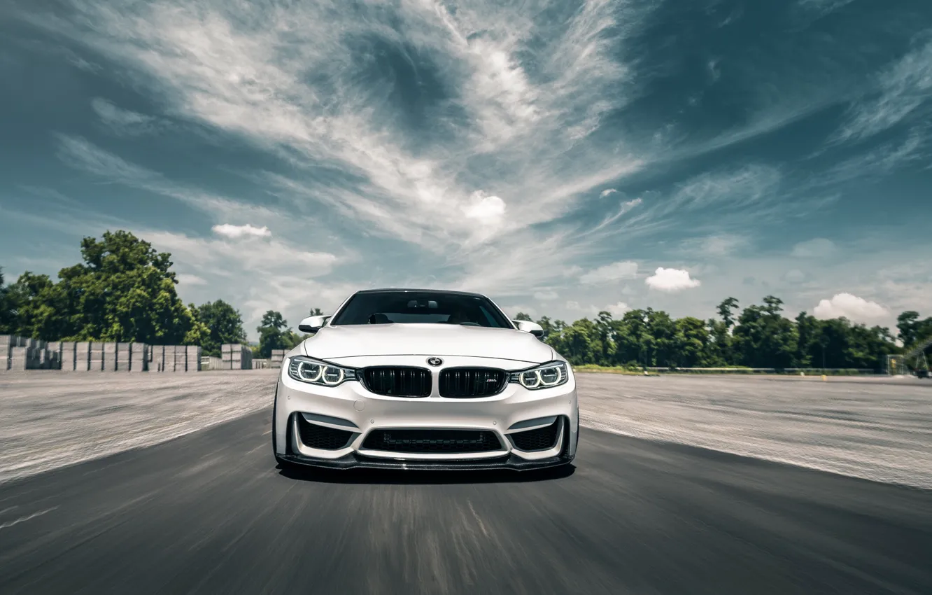 Photo wallpaper BMW, Light, White, F82, Sight, LED