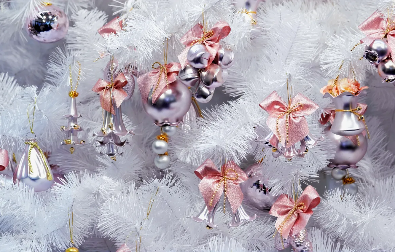 Photo wallpaper decoration, mood, holiday, toy, tree