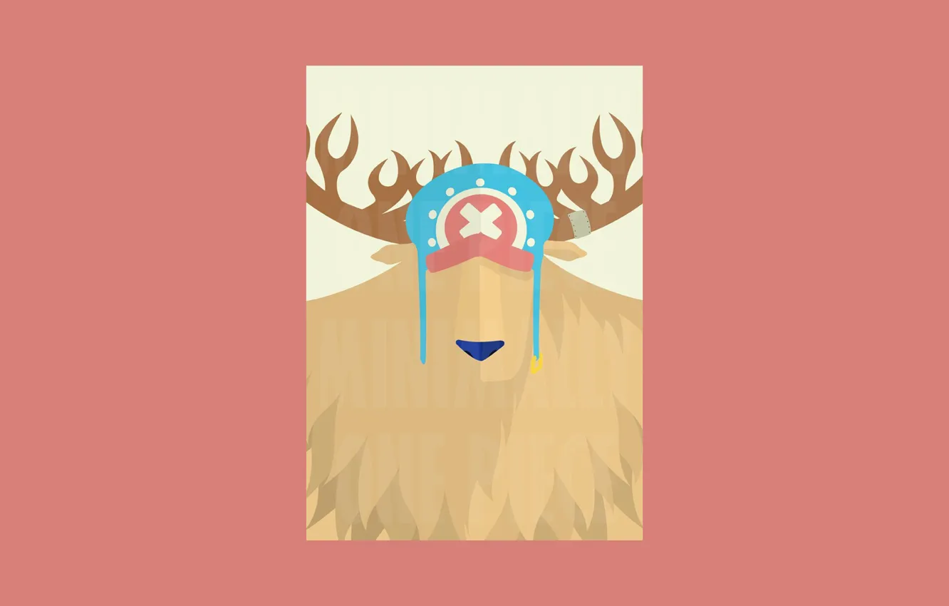 Photo wallpaper game, Chopper, One Piece, pirate, anime, asian, manga, japanese
