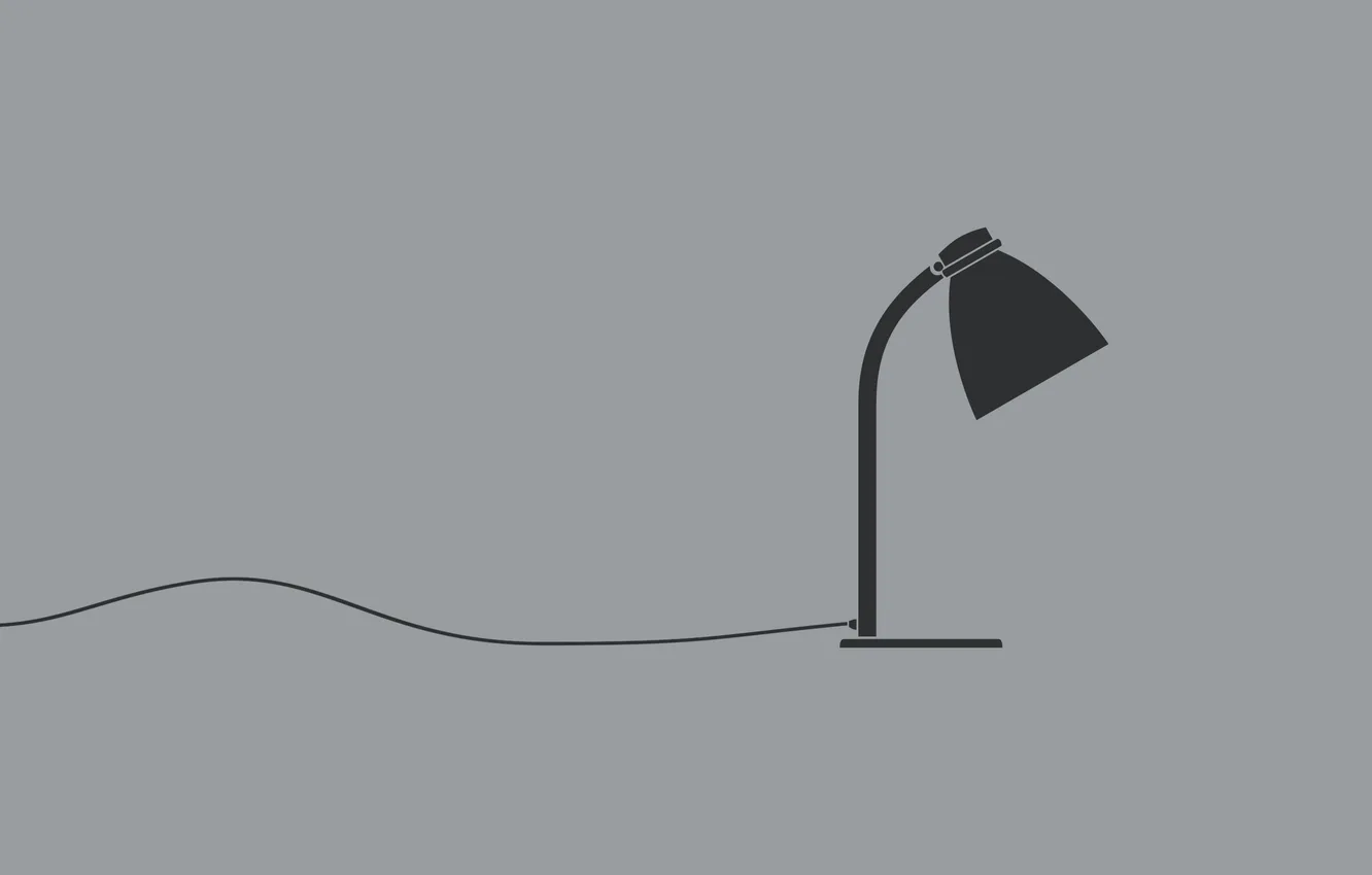 Photo wallpaper creative, background, Wallpaper, wire, lamp, minimalism